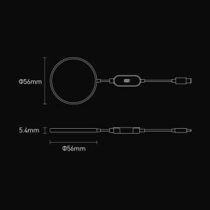 شارژر وایرلس مگنتی بیسوس Baseus Simple Mini 2 CCJJ010001