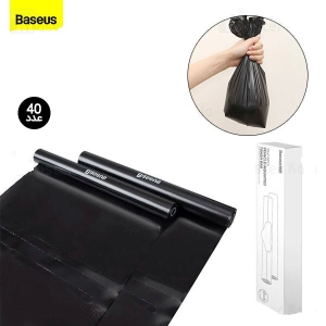 کیسه زباله خودرو پک 40 تایی بیسوس Baseus 2 Rolls Vehicle-mounted Trash Bags CRLJD-D01
