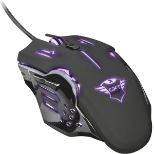 Trust GXT 108 RAVA Wired ILLUMINATED GAMING MOUSE