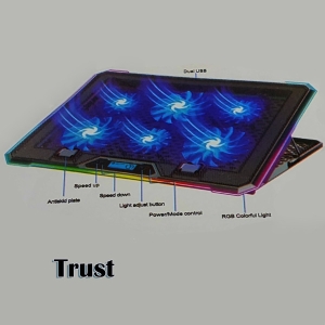 پایه خنک کننده لپ تاپ تراست مدل TRUST TPAD-6