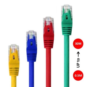 کابل شبکه پچ کورد Cat6 UTP طول 3 متر کی نت مدل K-NCP6U030