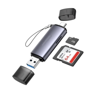 USB 3.0 USB/MICRO USB/Type-C READER Adapter