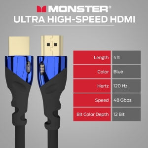 Monster HDMI Cable Ultra High Speed 1.8m