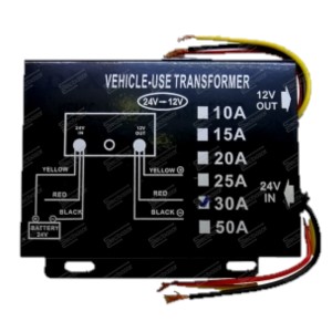مبدل برق 24 ولت به 12 ولت 30 آمپر SUOER DC