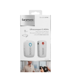 میکروفون یقه ای بی سیم سارامونیک مدل Blink500 B1W