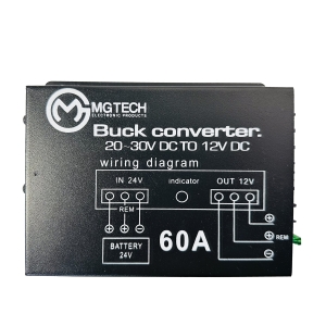 مبدل برق ام جی تک 24V TO 12V MGTECH 60A