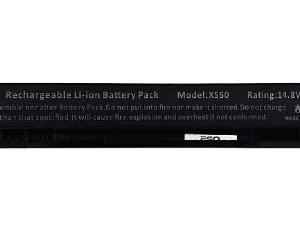 باتری لپ تاپ ایسوس X550 4Cell مشکی 33 وات ساعت