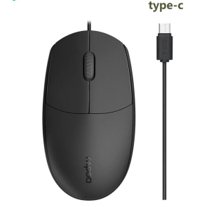 ماوس سیمدار رپو Rapoo N100C Type-C