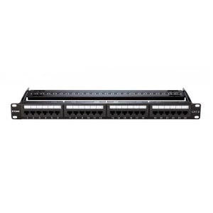 پچ پنل Cat6 24 پورت UTP وی نت مدل V-NPC6U024