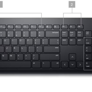 خرید کیبورد و ماوس وایرلس Wireless keyboard and mouse KM3322W Dell