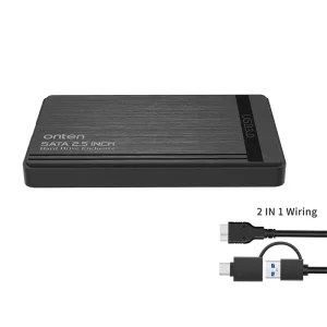 قاب هارد 2.5 اینچ برند ONTEN مدل UHD1 USB3 ( همراه با کابل TYPE C )