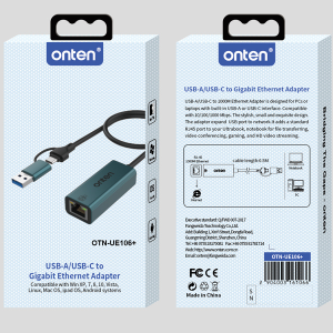 آداپتور شبکه اونتن مدل+Onten-UE106