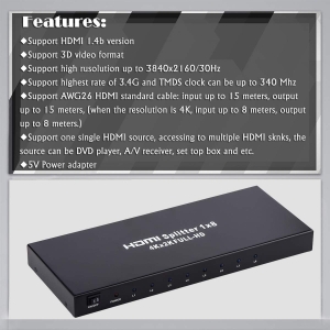 بررسی اسپلیتر 8 پورت HDMI V 1.4