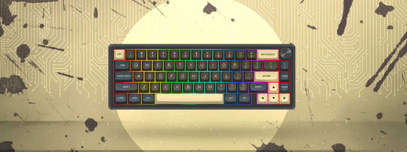 قیمت کیبورد URANUS PRO K727 CGY