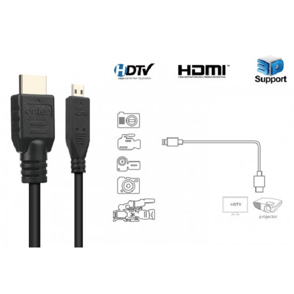 HDMI TO Micro HDMI Male cable ont-hd102