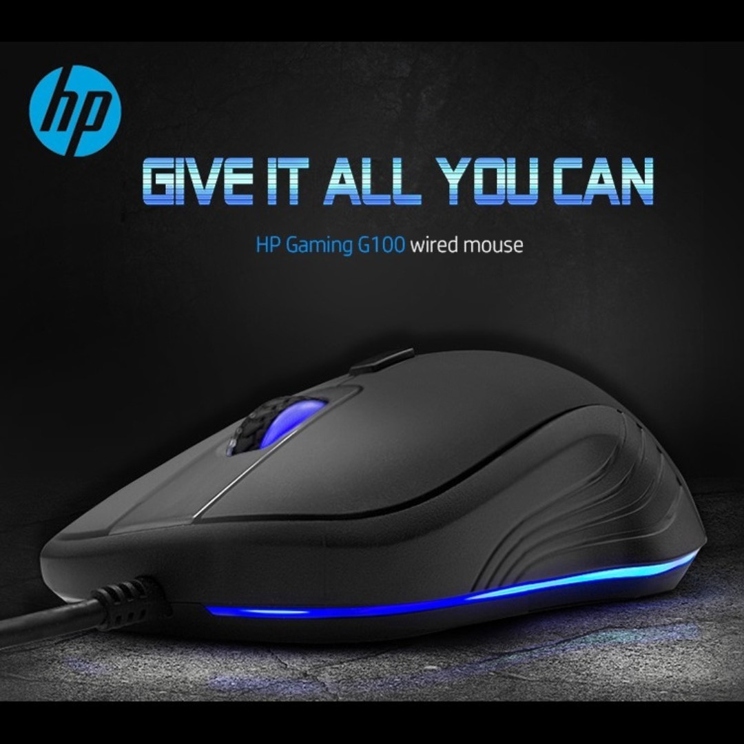 خرید ماوس سیم دار اچ پی مدل HP G100