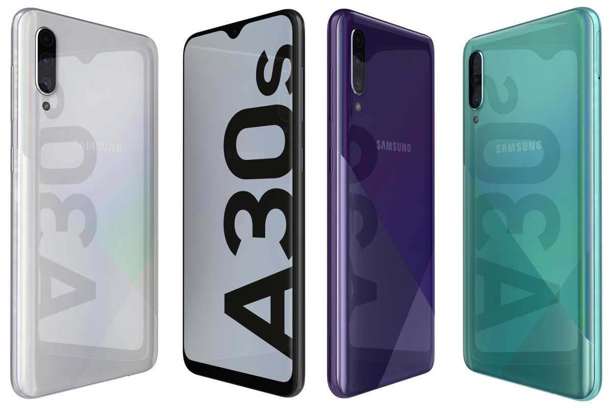 گوشی موبایل سامسونگ مدل Galaxy A30s ظرفیت 64 گیگابایت با 18 ماه گارانتی