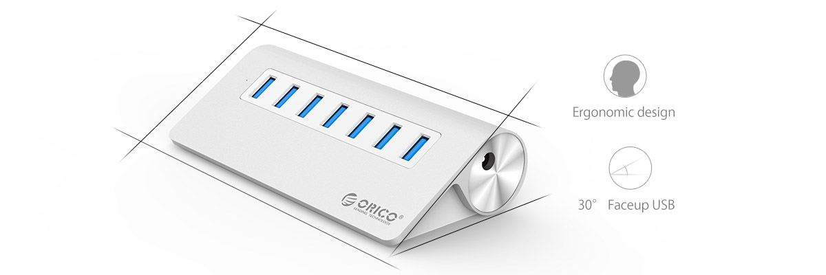 Orico M3H7 7Port USB 3.0 Hub