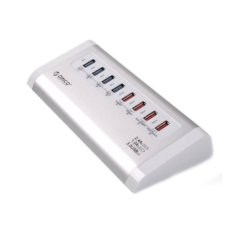 Orico UH4C4 4 Port USB with 4 Port USB Charger