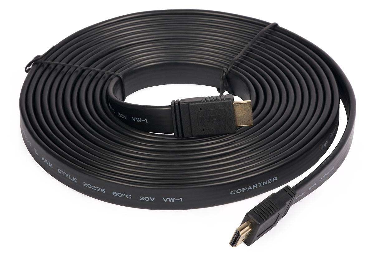 کابل HDMI فلت V-NET با طول 5 متر