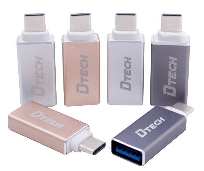 مبدل Type-C به USB-3 دیتک مدل Dtech DT-T0001A Type-c to USB-3 Converter