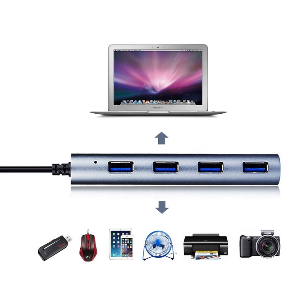 Wavlink WL-UH3048 USB3.0 4 Ports Hub