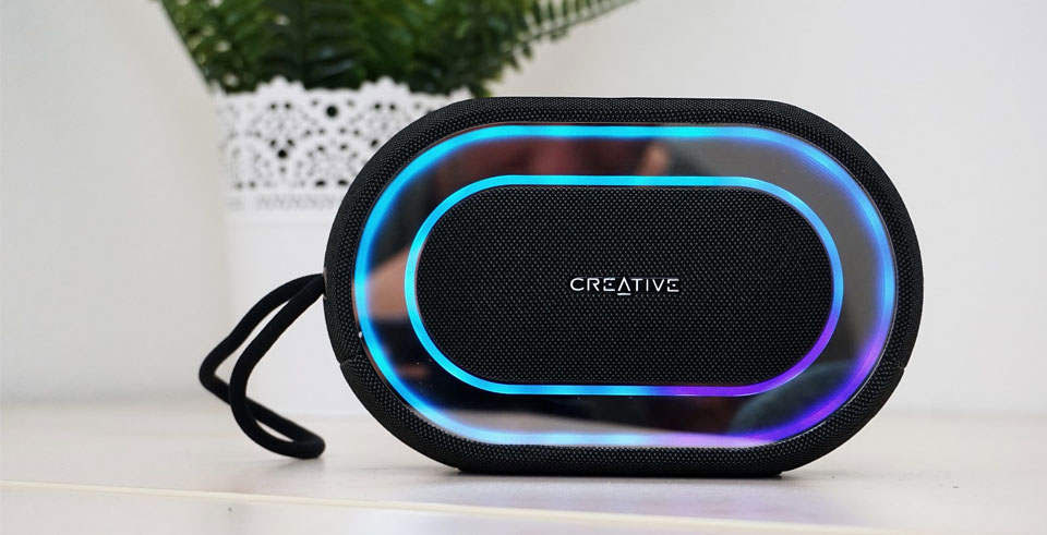 Creative Halo Portable Bluetooth Speaker