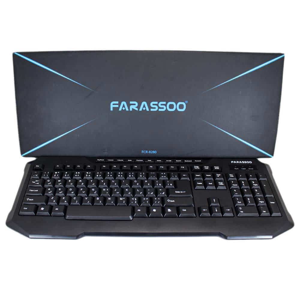 Farasoo FCR-8280 USB BLACK Keyboard.
