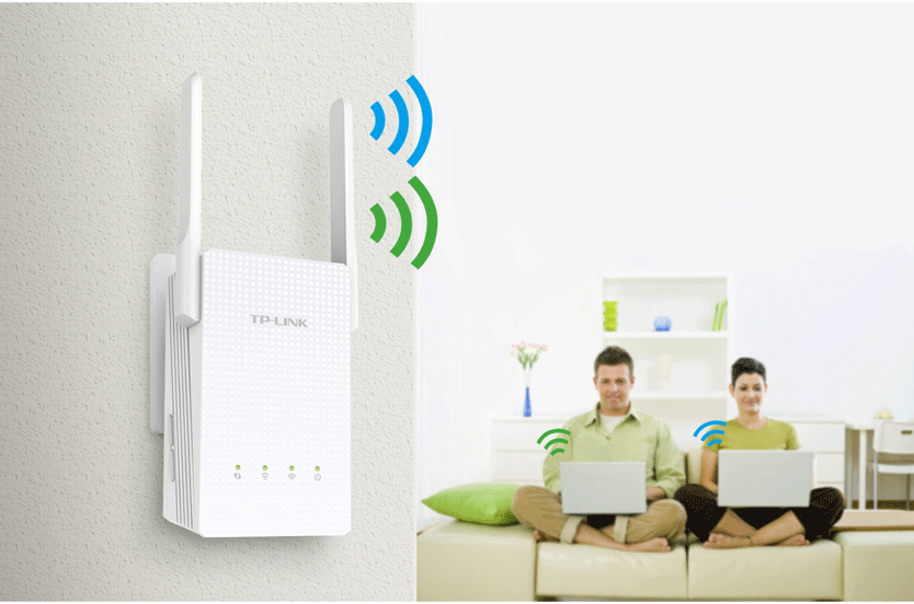 TP-LINK RE210 AC750 Universal Wireless Dual Band Range Extender - گسترش دهنده شبکه تی پی-لینک مدل RE210