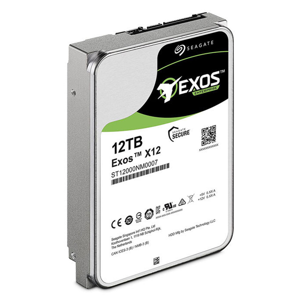 Hard Drive Internal Seagate Exos ST12000NM0007 - 12TB