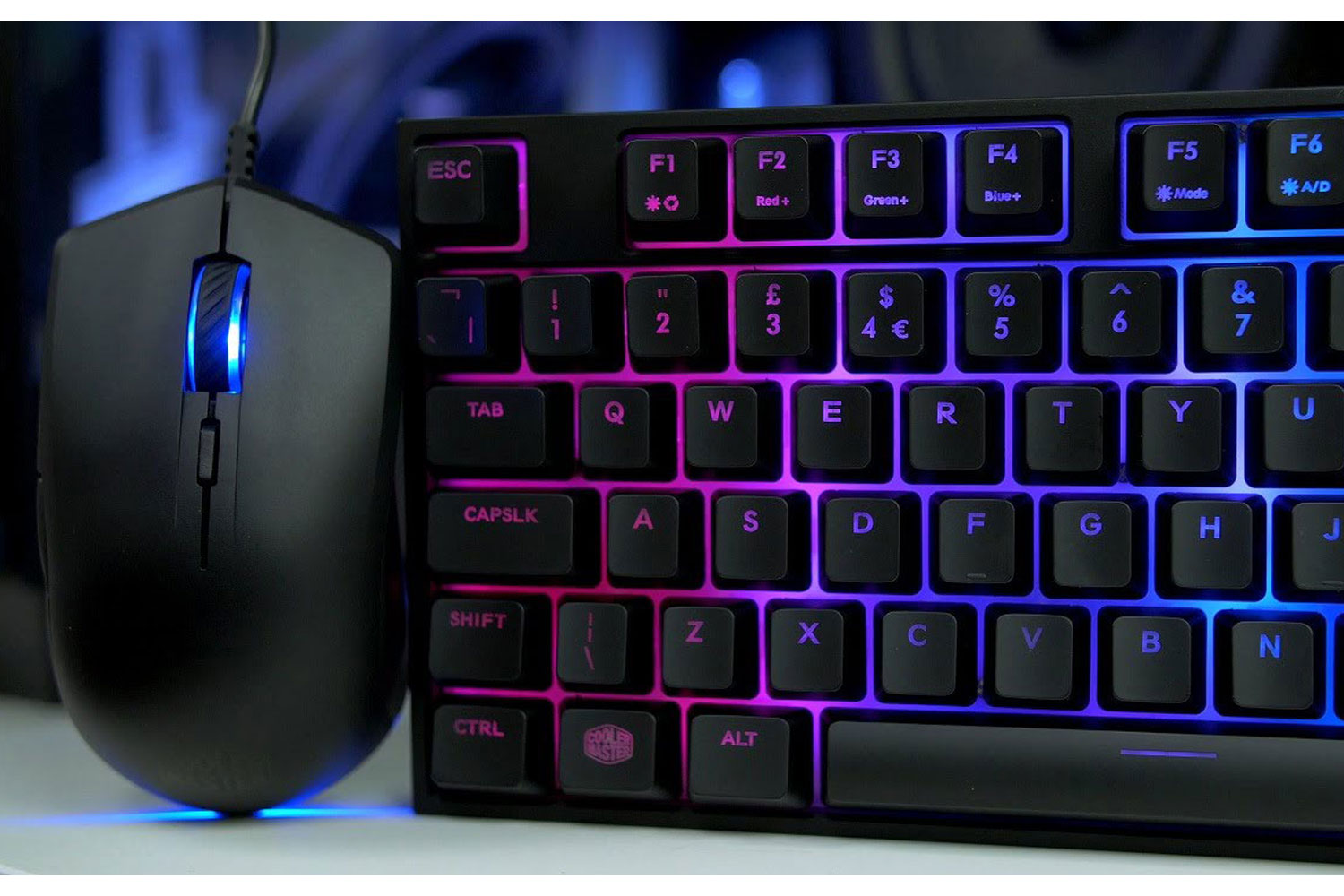 Cooler Master MasterKeys Lite L Combo Gaming Keyboard And Mouse