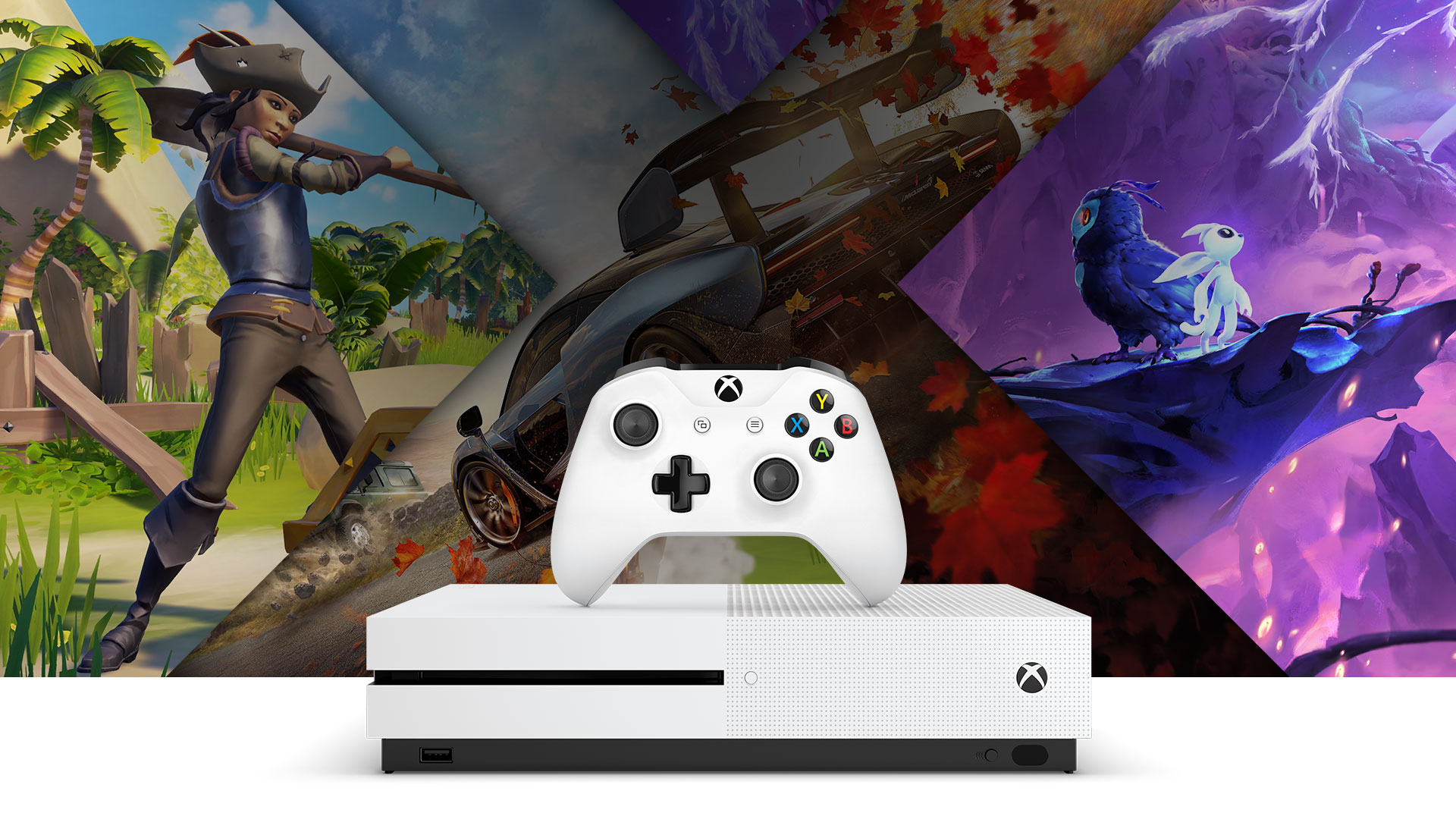 پلی استیشن مایکروسافت مدل Xbox One S ظرفیت 500 گیگابایت