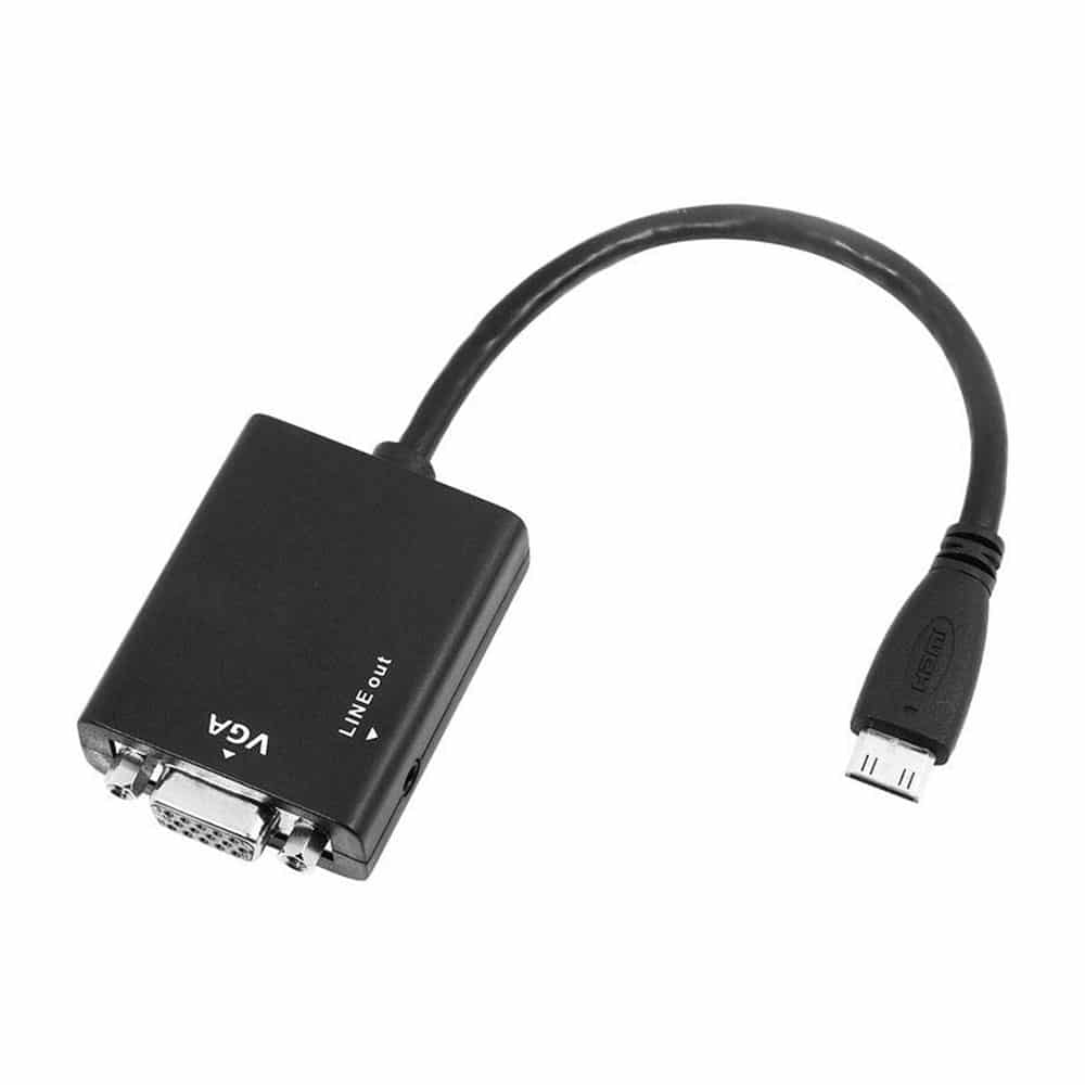 مبدل mini HDMI به VGA مدل MN