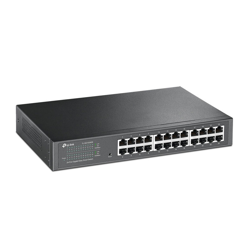 TP-LINK Gigabit Easy Smar TL-SG1024DE 24 Port Switch - سوییچ 24 پورت Easy Smart تی پی-لینک مدل TL-SG1024DE