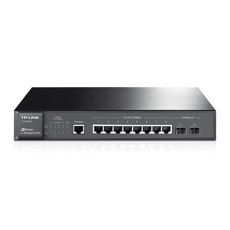 TP-LINK JetStream TL-SG3210 8 Port Switch - سوئیچ 8 پورت JetStream تی پی-لینک مدل TL-SG3210