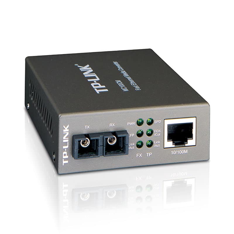 TP-LINK MC100CS Multi-Mode Media Converter - مبدل مدیا تی پی-لینک مدل MC100CS