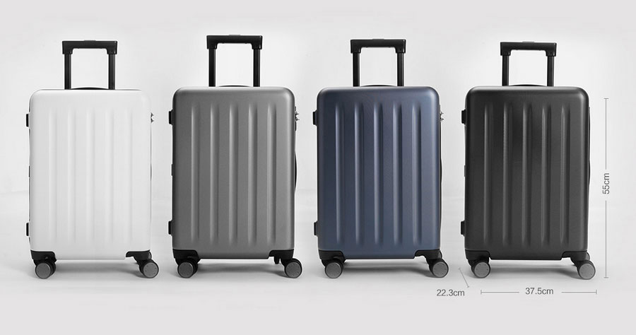 چمدان مگنتی هوشمند شیائومی مدل 90Points سایز 20 اینچ