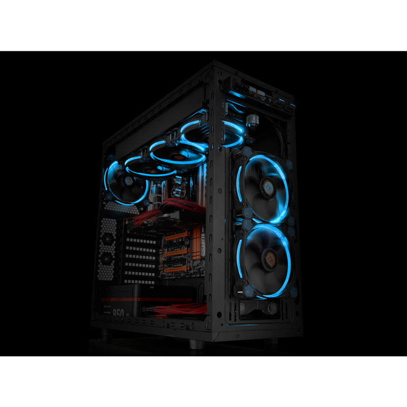 Thermaltake Riing 12 LED Blue 120mm Case Fan - فن کیس ترمالتیک مدل Riing 12 با LED آبی