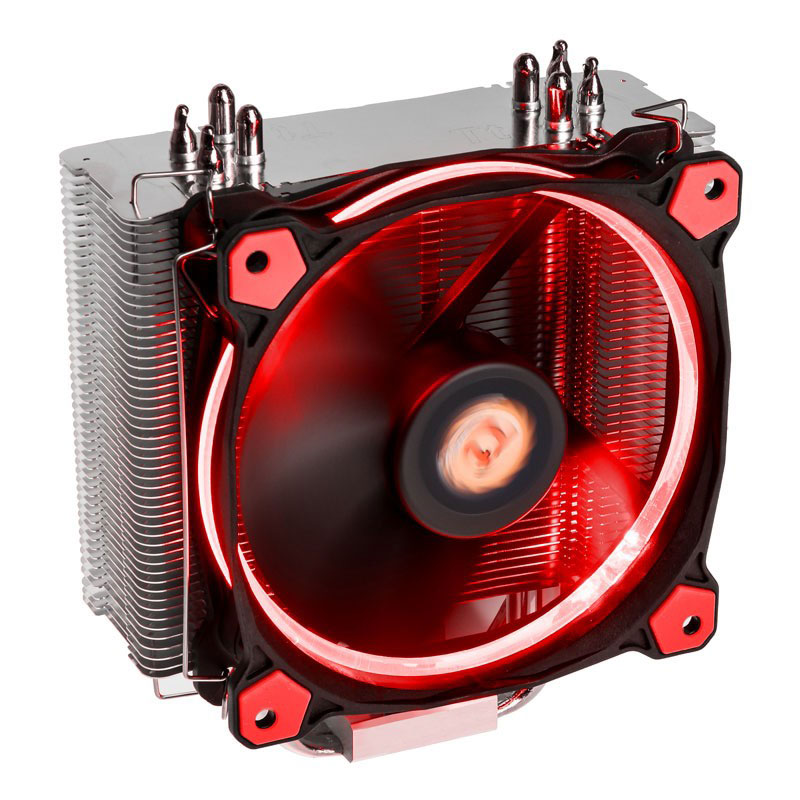 Thermaltake Riing Silent 12 Red CPU Air Cooler - خنک کننده پردازنده ترمالتیک مدل Riing Silent 12 Red