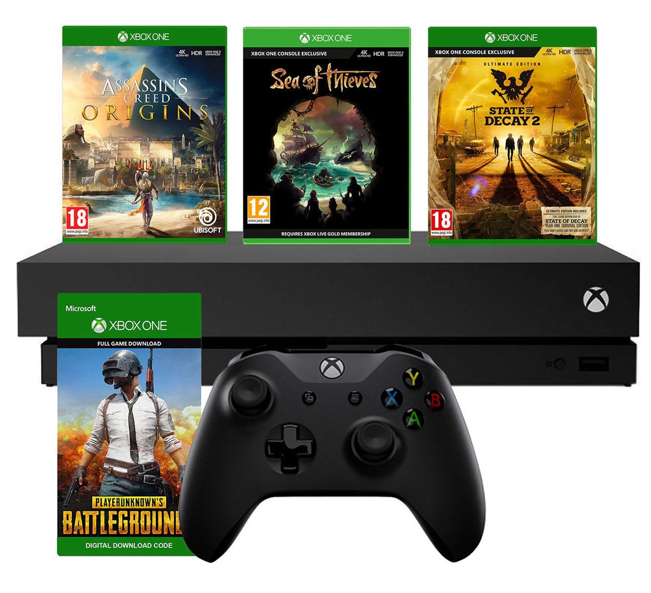 کنسول بازی مدل Xbox One X ظرفیت 1 ترابایت