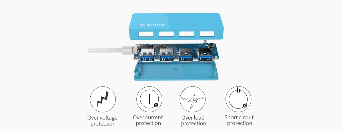  ORICO 4 Port USB3 .0 HUB