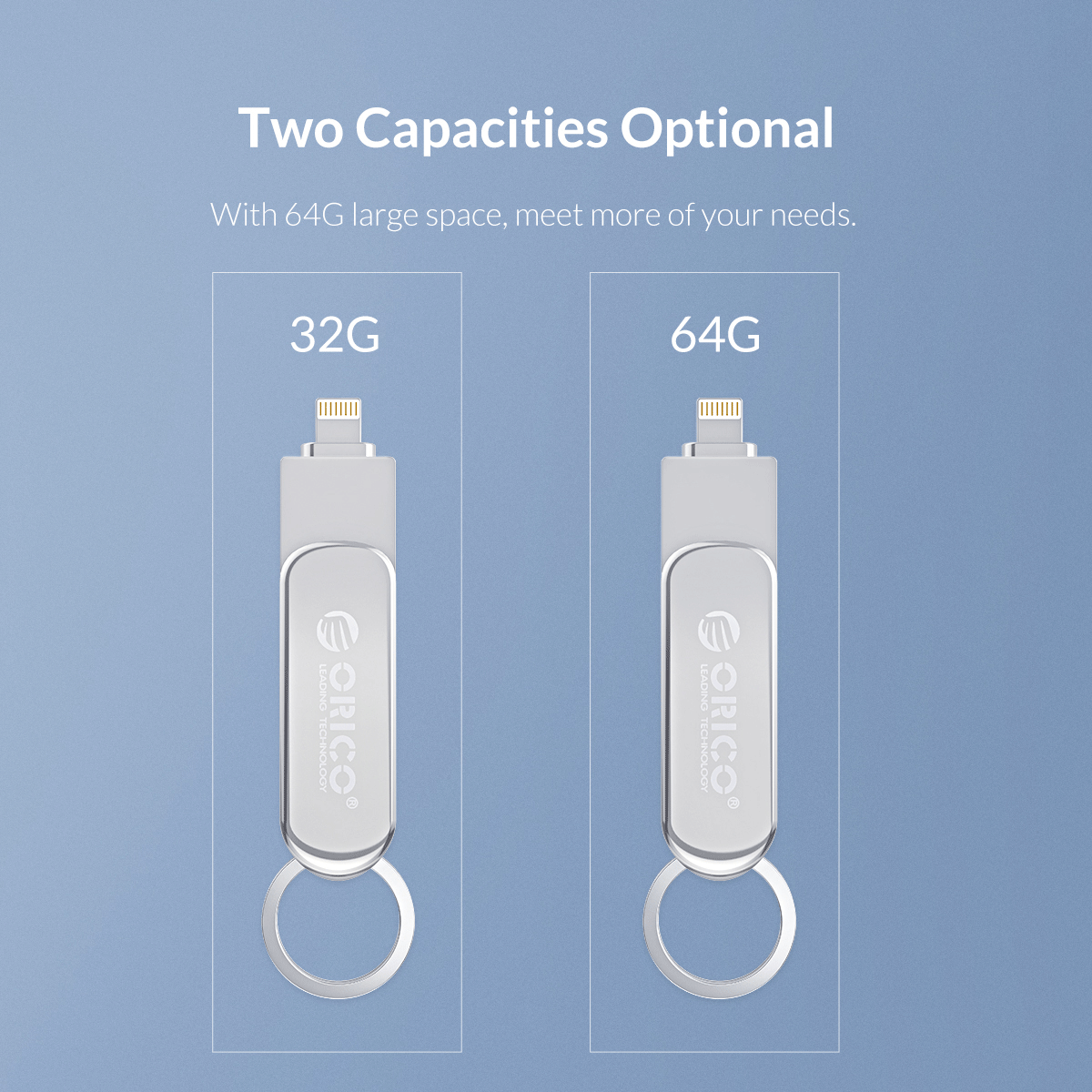 3-in-1 External Flash Drive