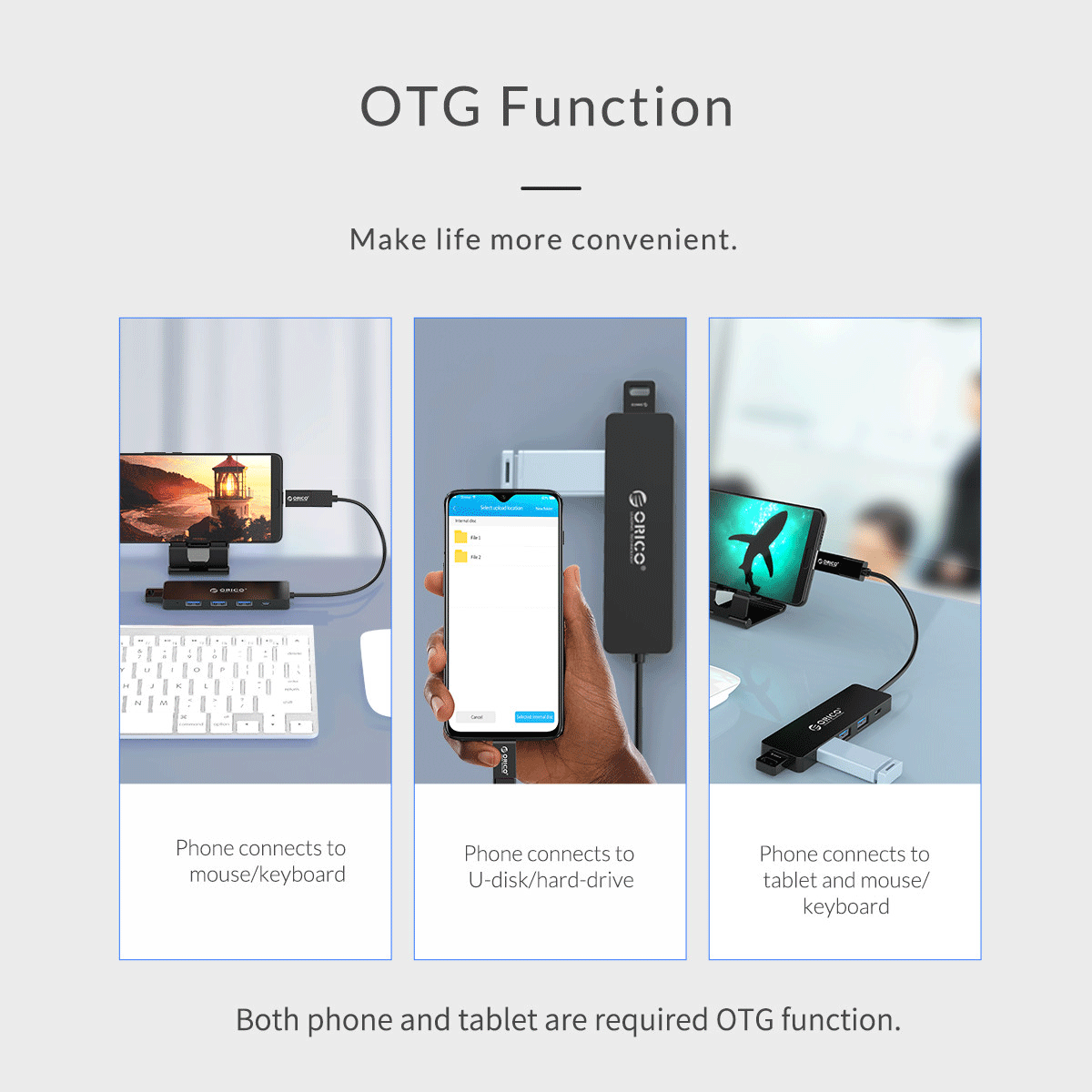  ORICO 4-Ports Powered USB3.0 HUB