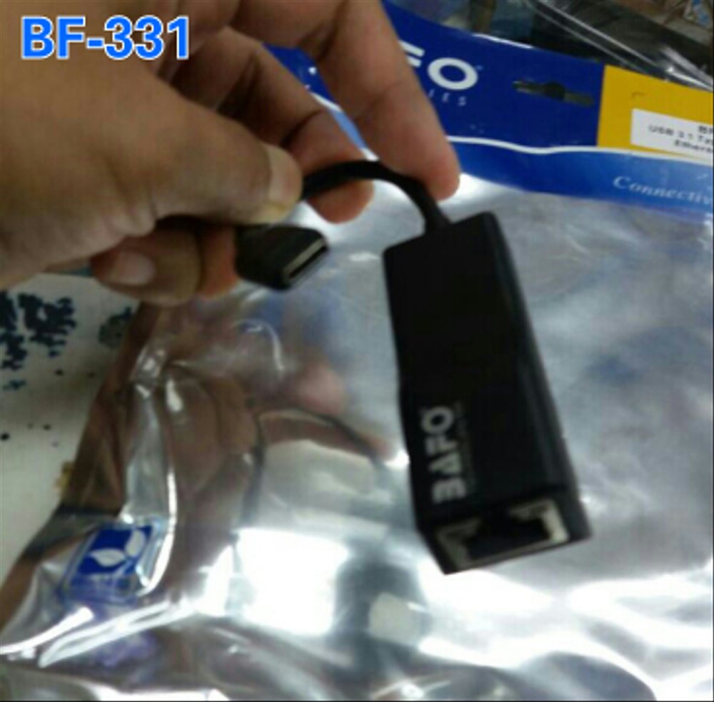 تبدیل USB Type-C به RJ45 Gigabit Ethernet بافو مدل BF-331