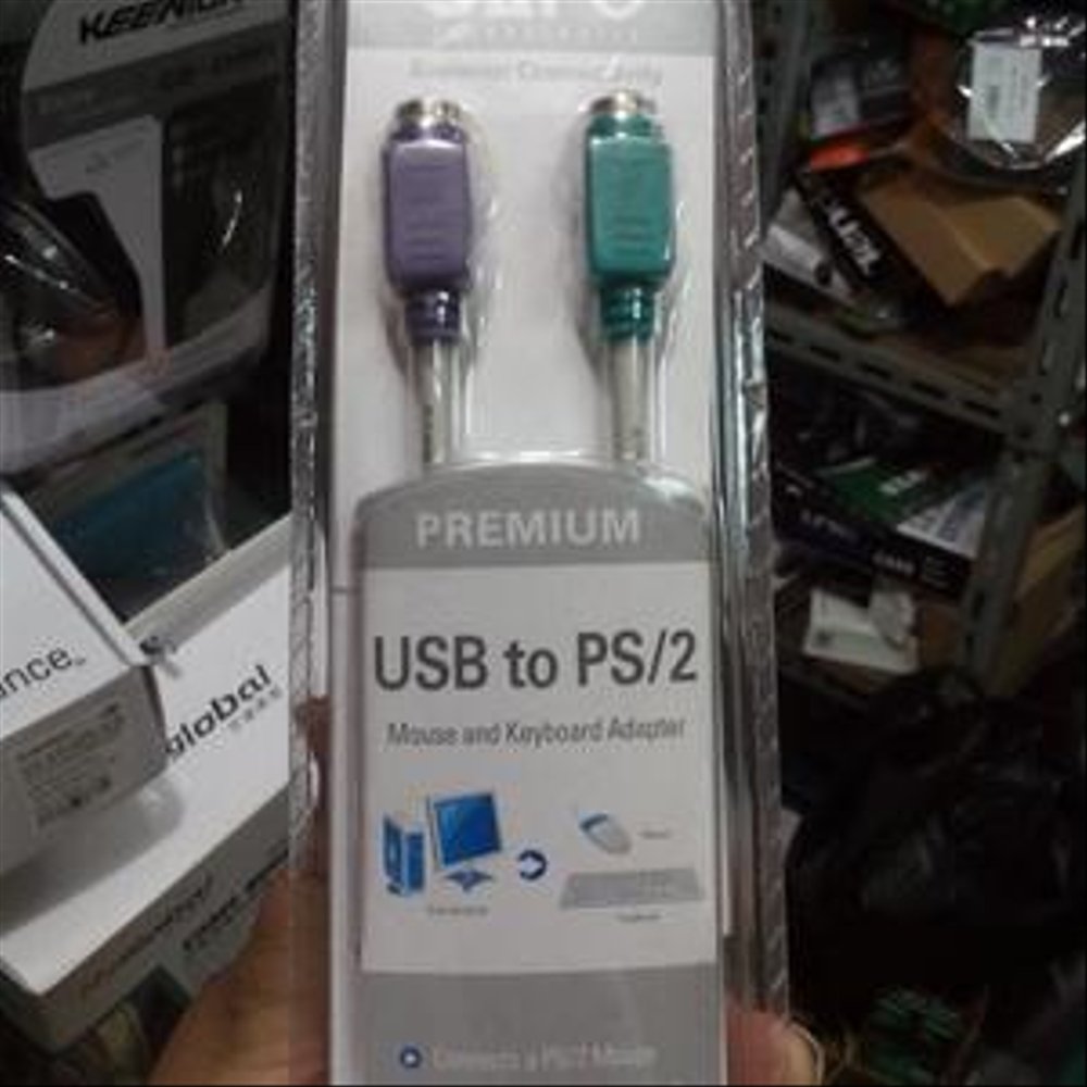 مشخصات و قیمت خرید مبدل USB به Ps2 دو سر بافو مدل BF-601