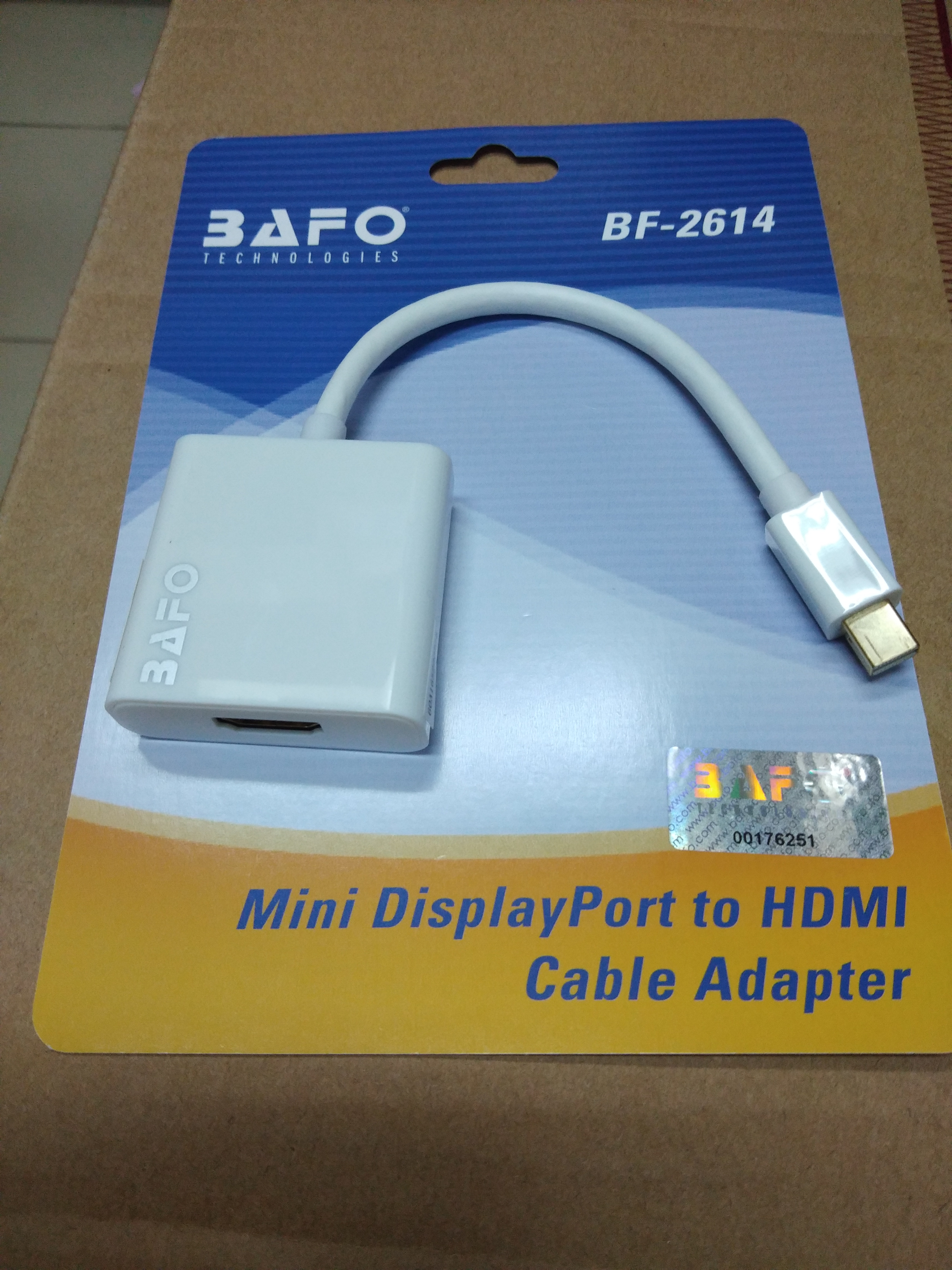 کابل مبدل Mini Display به HDMI بافو مدل BF-2614