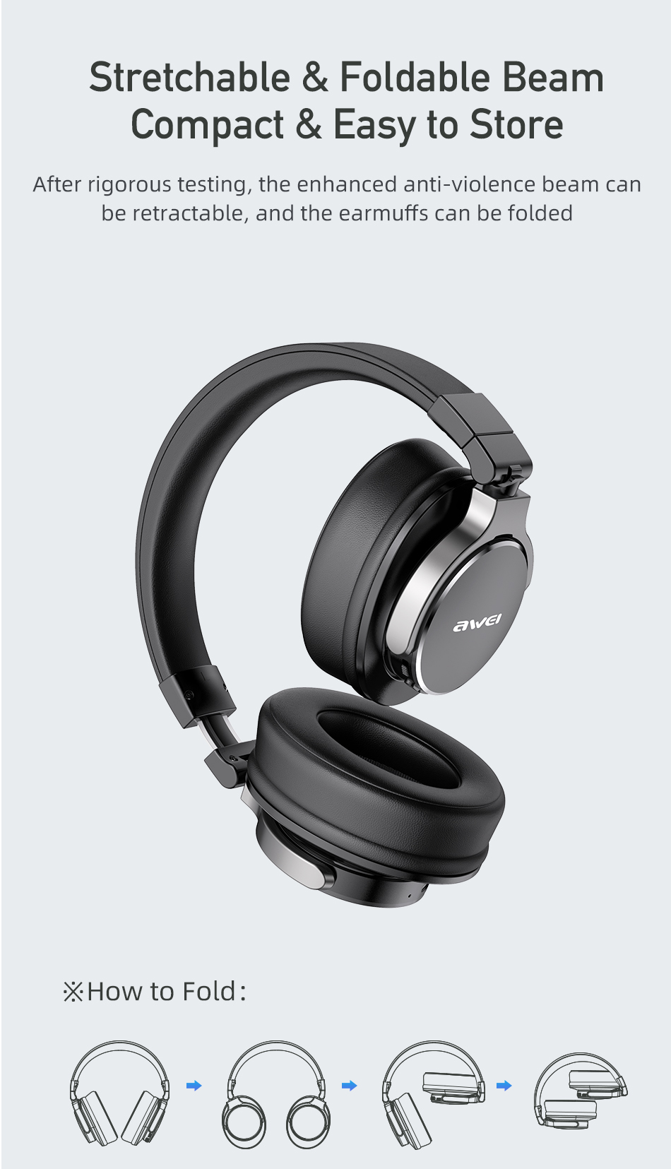 AWEI A780BL Bluetooth Earphone