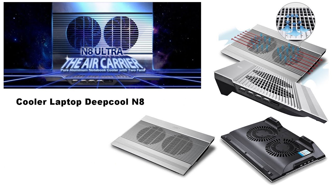 پایه خنک کننده لپ تاپ دیپ کول مدل N8 