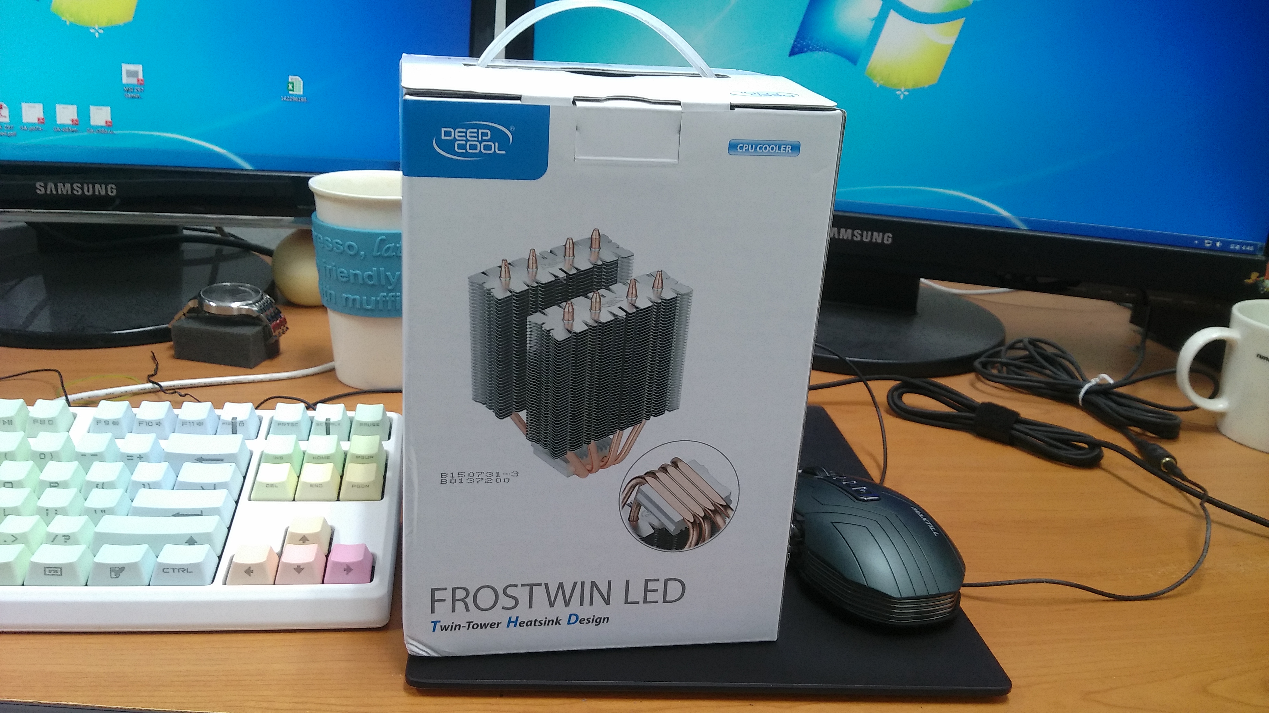 قیمت فن سی پی یو دیپ کول مدل FROSTWIN LED