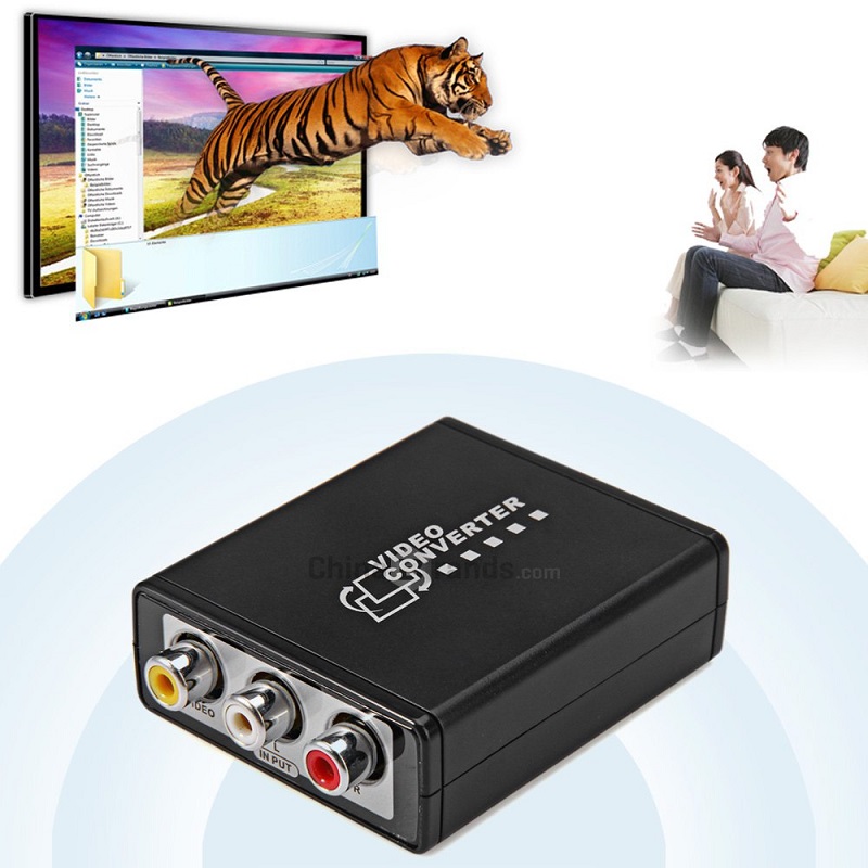 مبدل مینی AV به HDMI لنکنگ مدل LKV363E